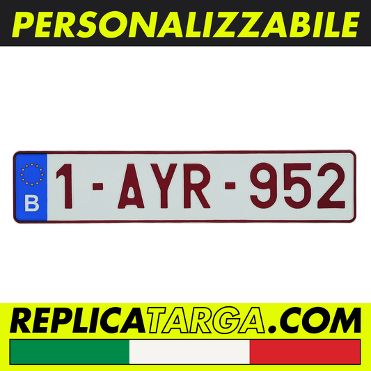 Targa Belgio