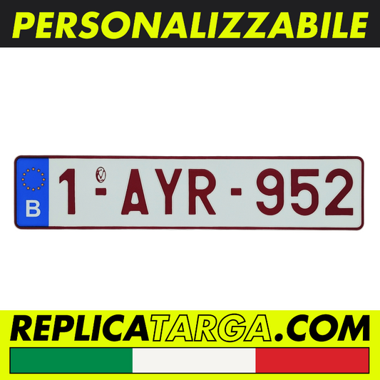Targa Belgio